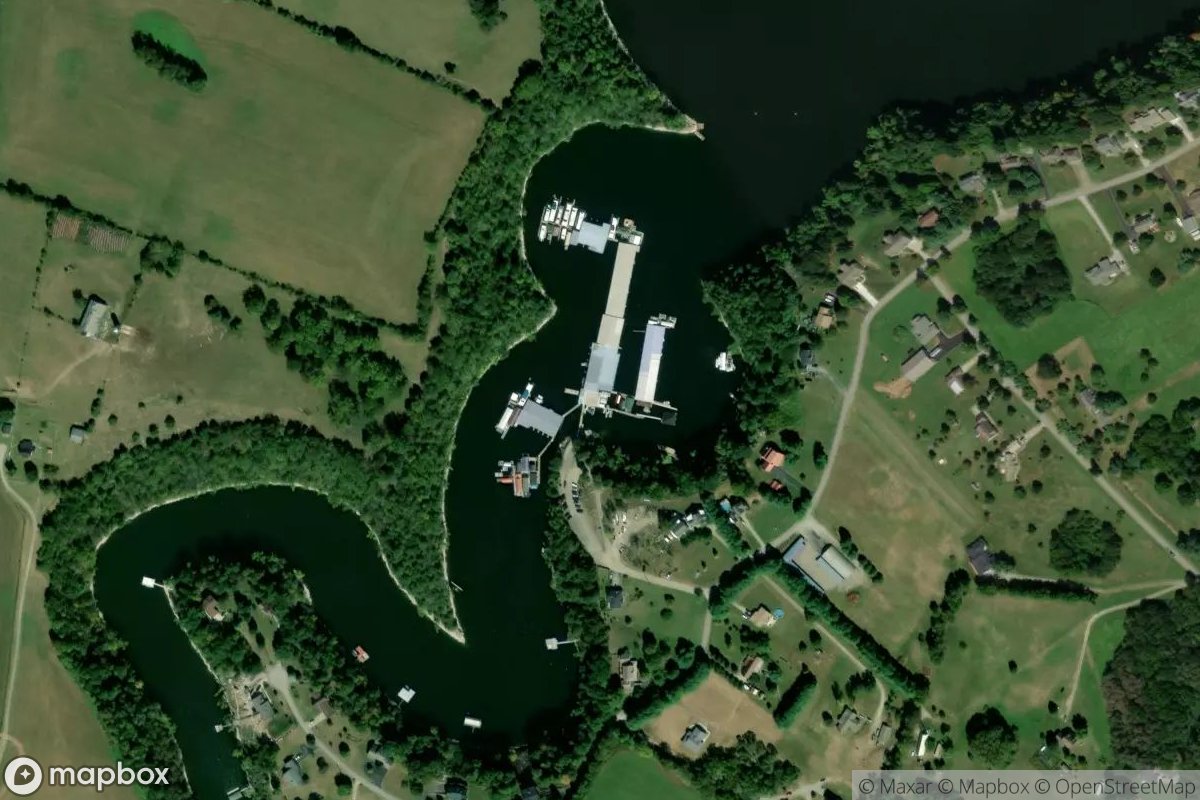 Satellite view of Marina at 37.7188, -84.7015