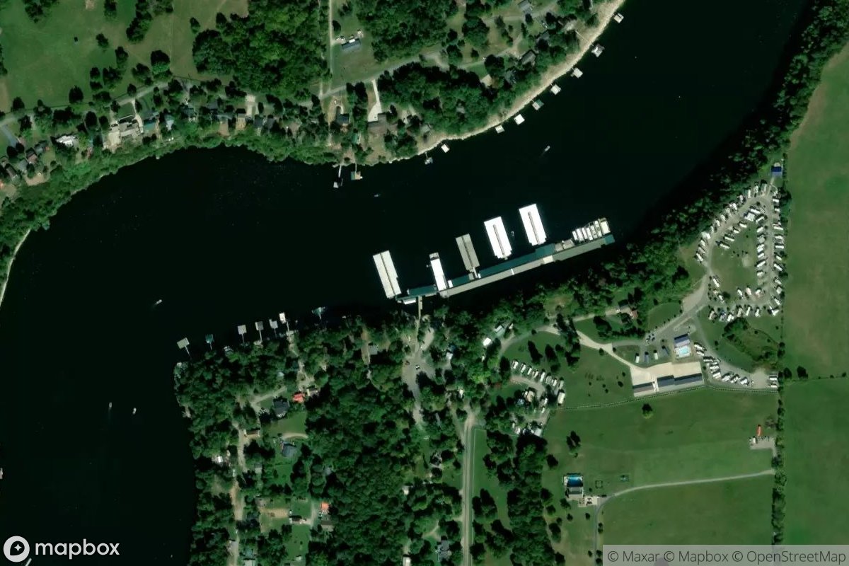 Satellite view of Marina at 37.7554, -84.6984