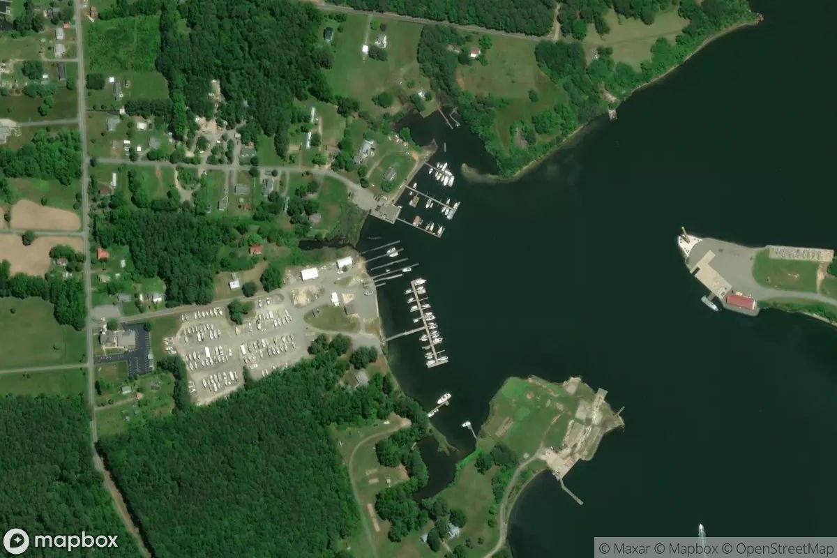 Satellite view of Marina at 37.8320, -76.2860