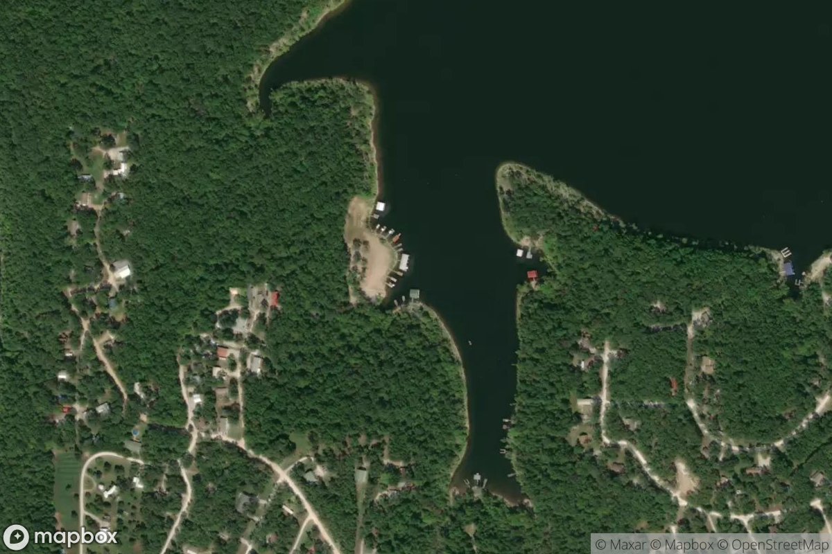 Satellite view of Marina at 37.8663, -93.3498
