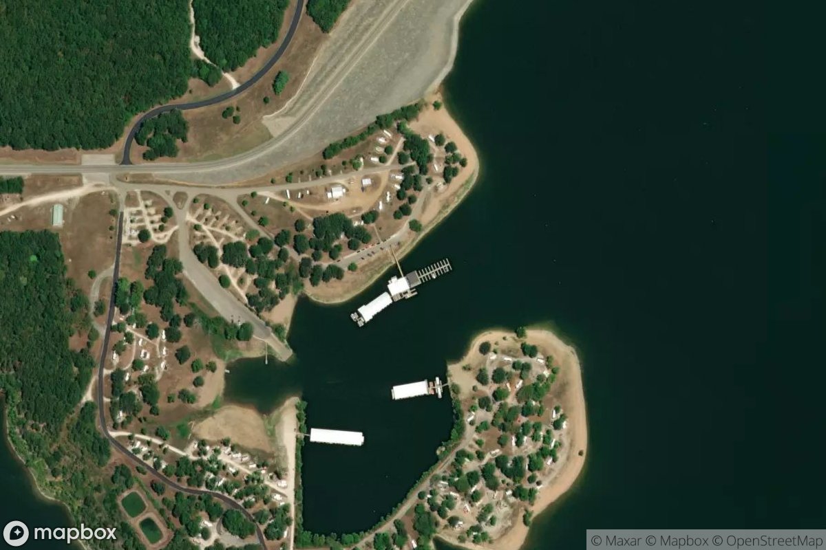 Satellite view of Marina at 37.8948, -93.3234