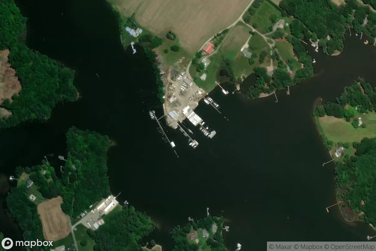 Satellite view of Marina at 37.8985, -76.3027