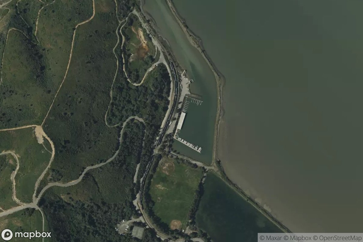 Satellite view of Marina at 37.9592, -122.4112