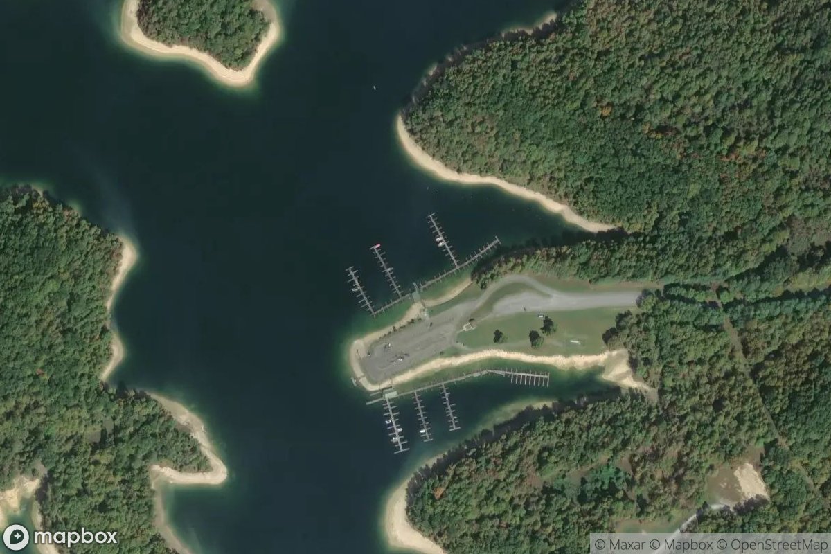 Satellite view of Marina at 38.2412, -80.8822