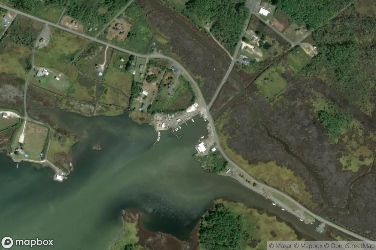Satellite view of Marina at 38.2809, -76.0820