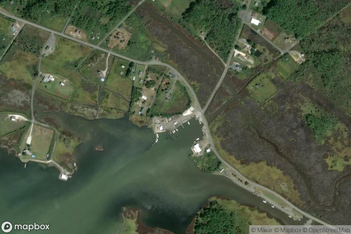 Satellite view of Marina at 38.2812, -76.0823