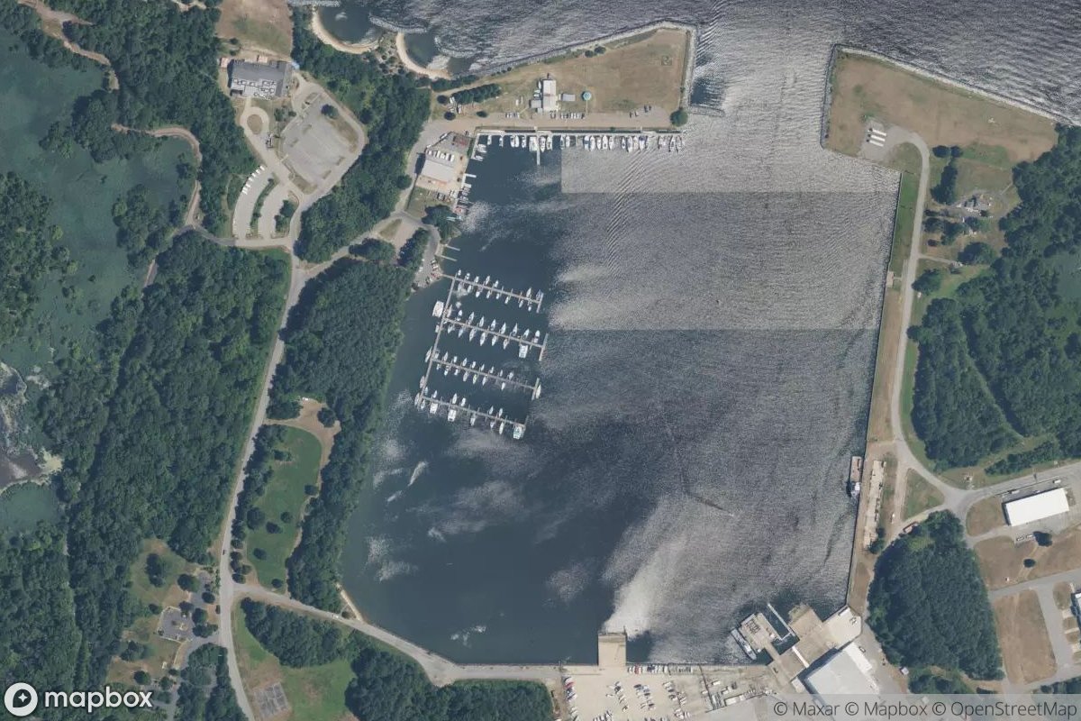 Satellite view of Marina at 38.2900, -76.4518