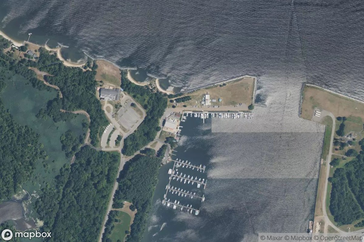 Satellite view of Marina at 38.2919, -76.4526