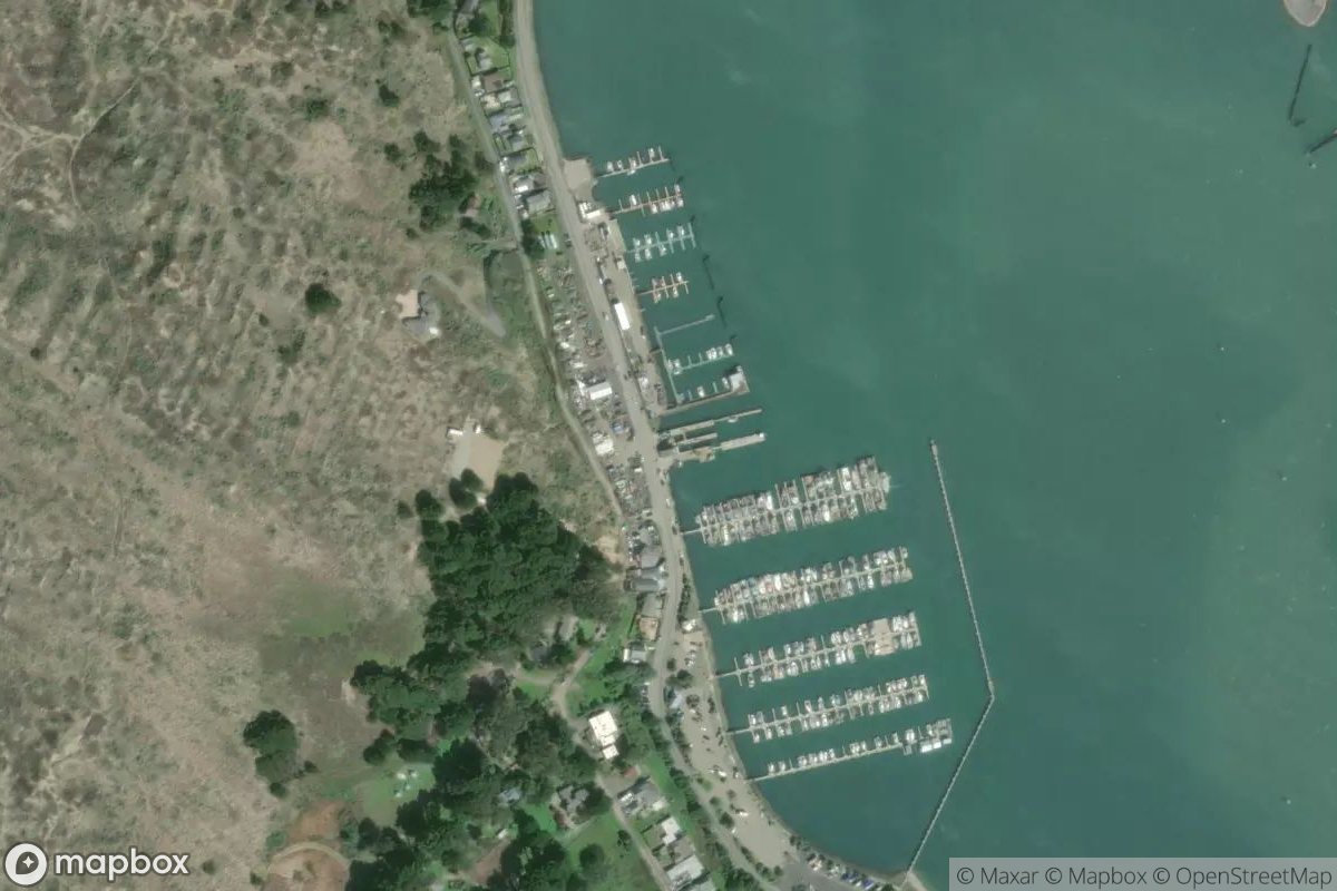 Satellite view of Marina at 38.3305, -123.0587