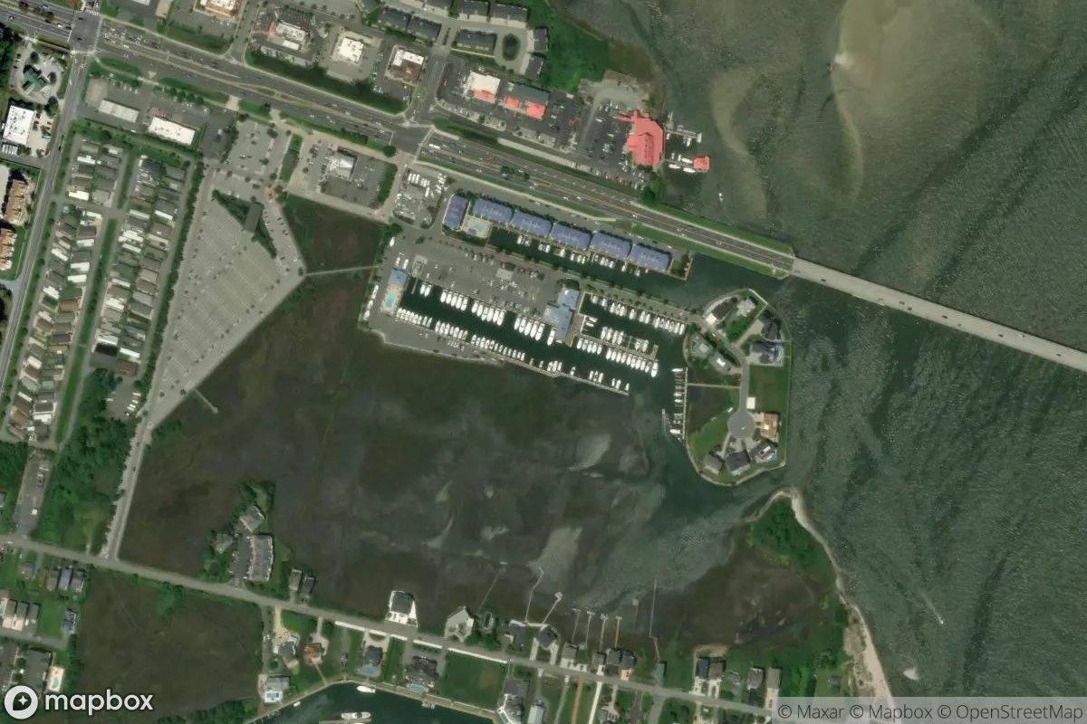 Satellite view of Marina at 38.3331, -75.0998