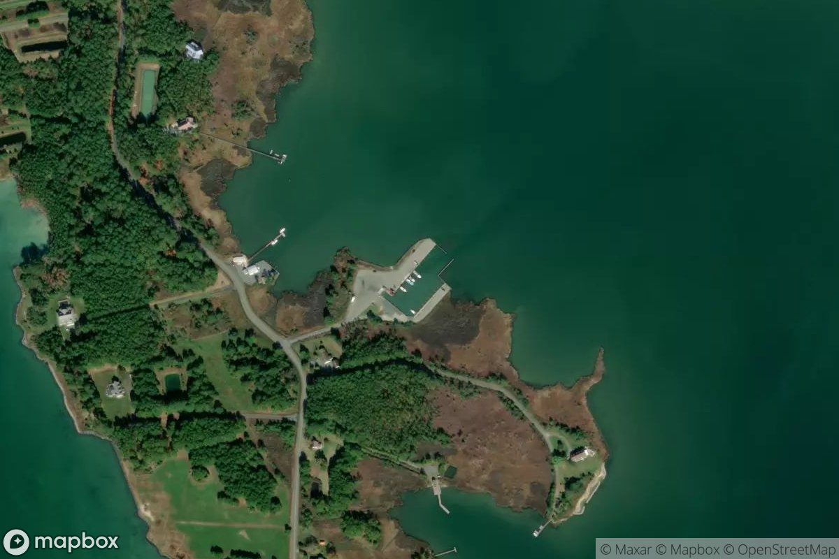 Satellite view of Marina at 38.5565, -76.2716