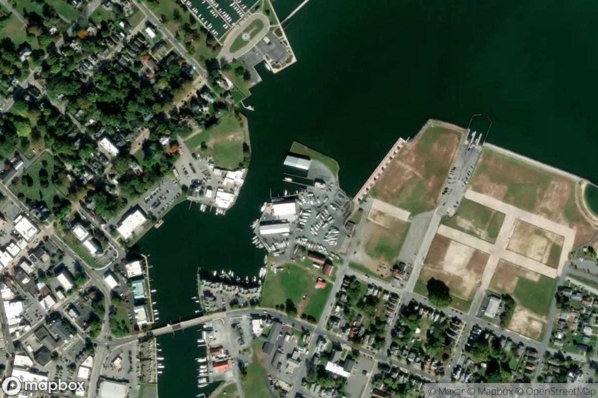 Satellite view of Marina at 38.5725, -76.0711
