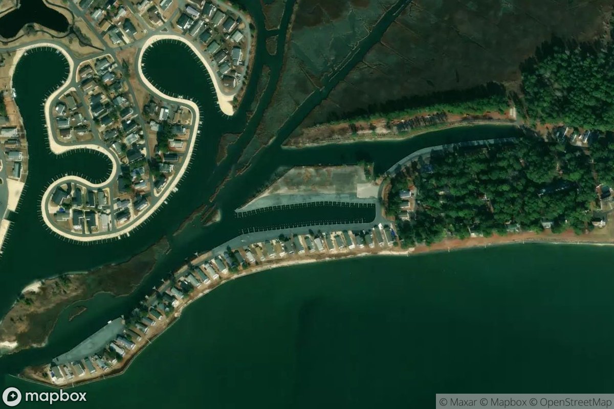 Satellite view of Marina at 38.6129, -75.1419