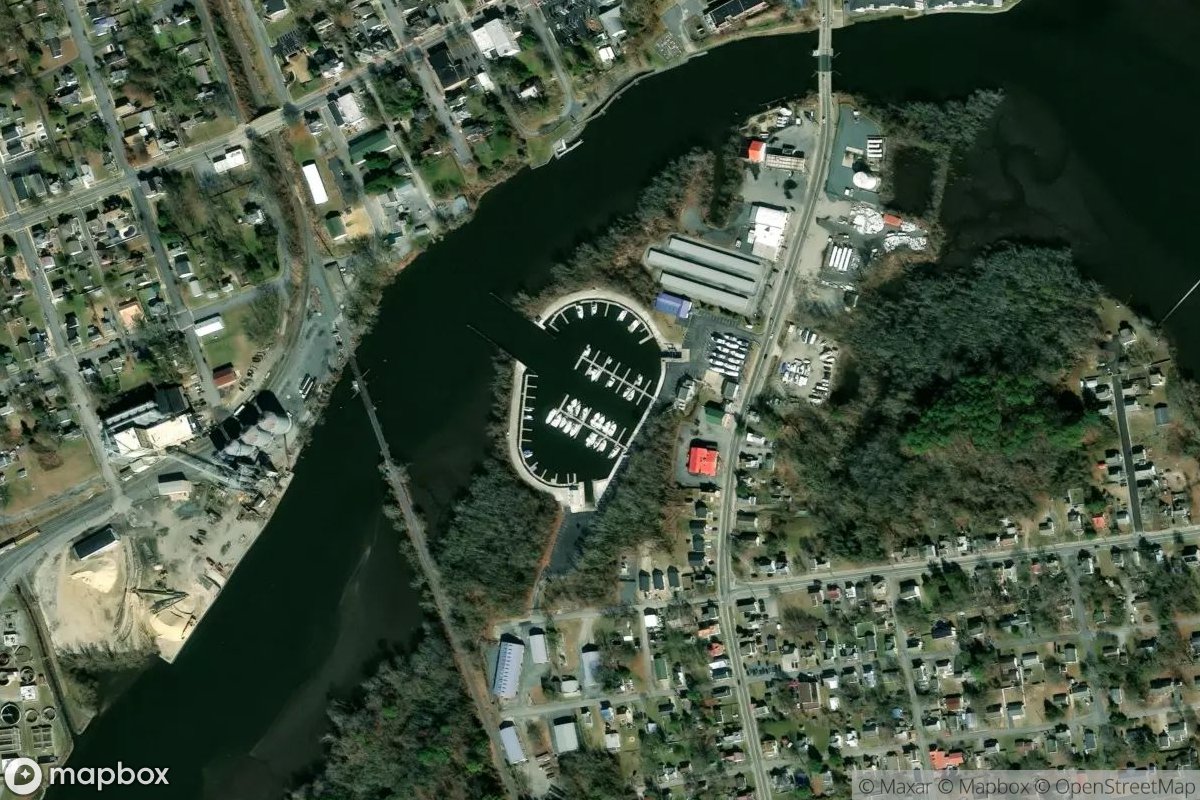 Satellite view of Marina at 38.6375, -75.6114