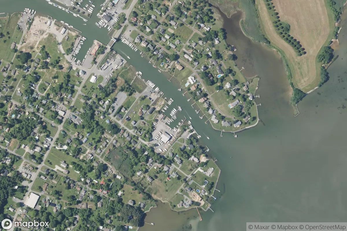 Satellite view of Marina at 38.7174, -76.3302