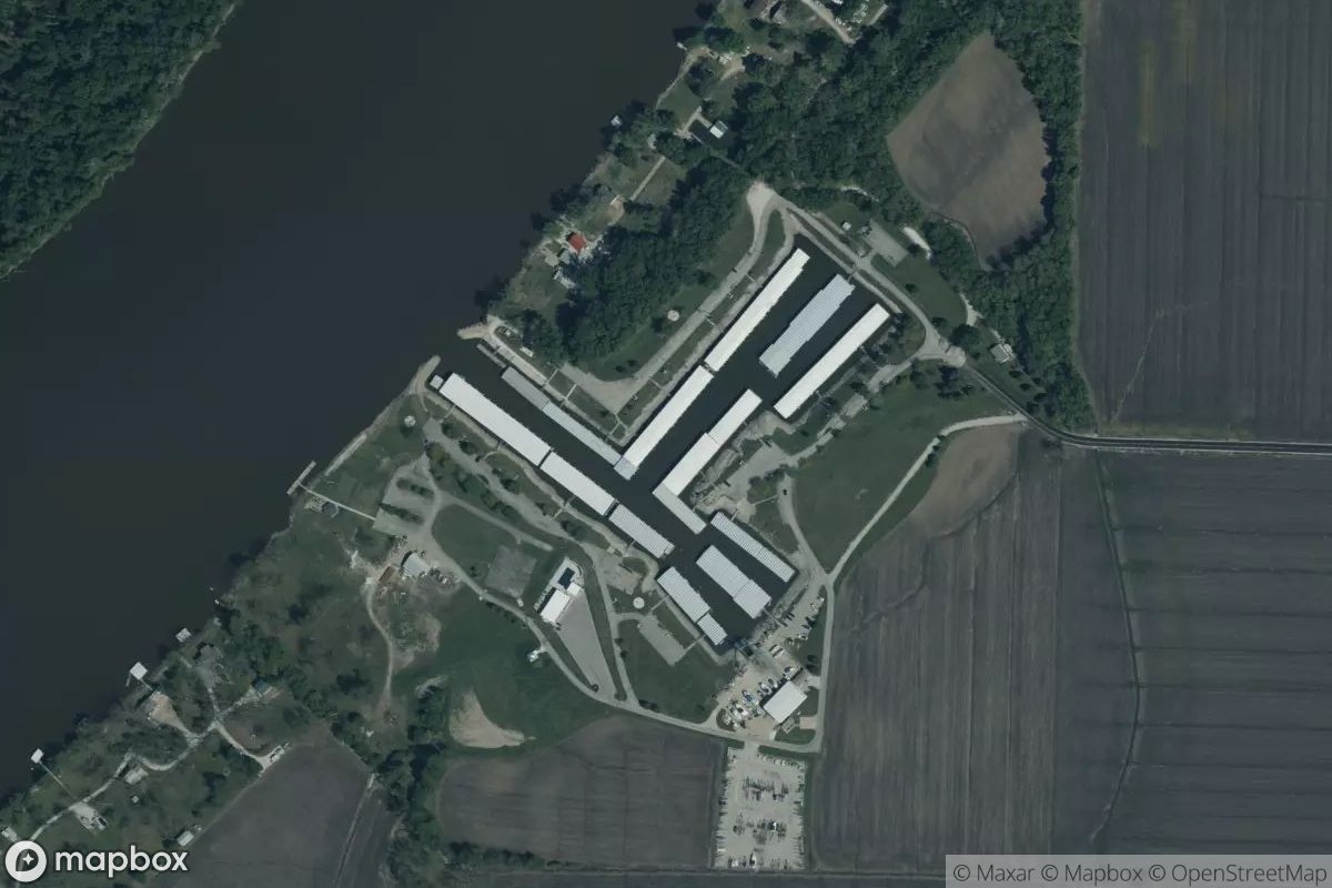 Satellite view of Marina at 38.8869, -90.5047