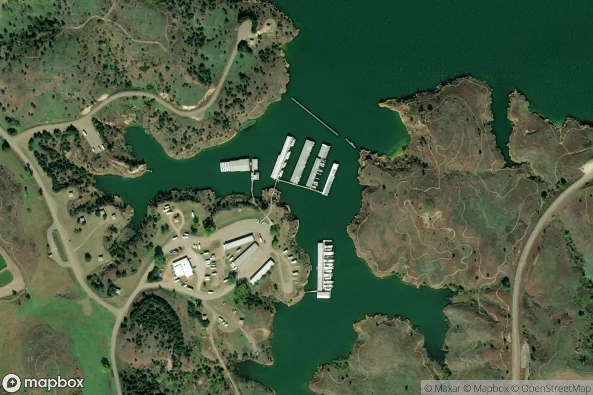 Satellite view of Marina at 38.9188, -98.4974