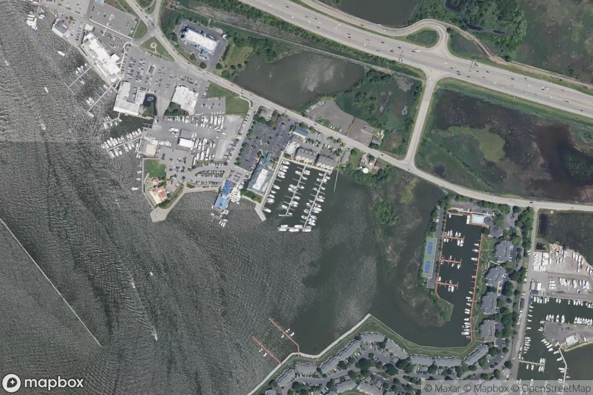 Satellite view of Marina at 38.9660, -76.2401