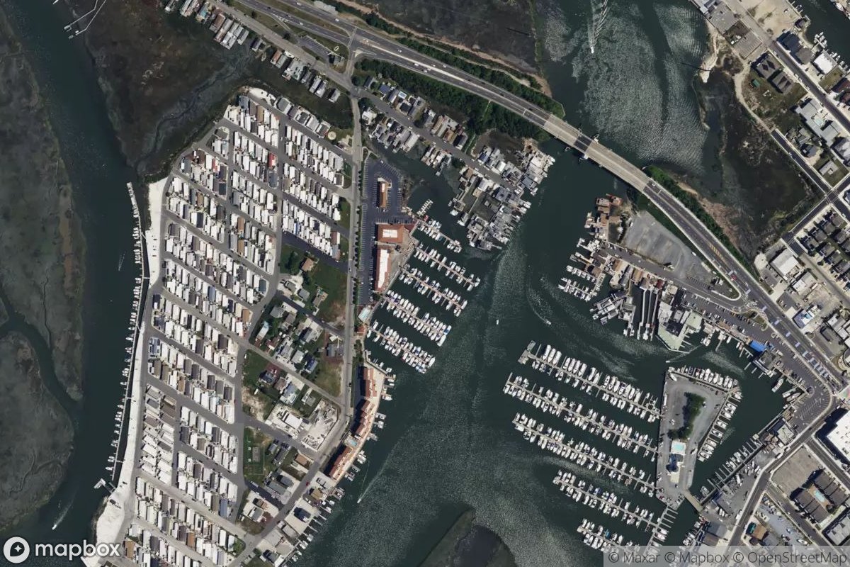Satellite view of Marina at 38.9896, -74.8361