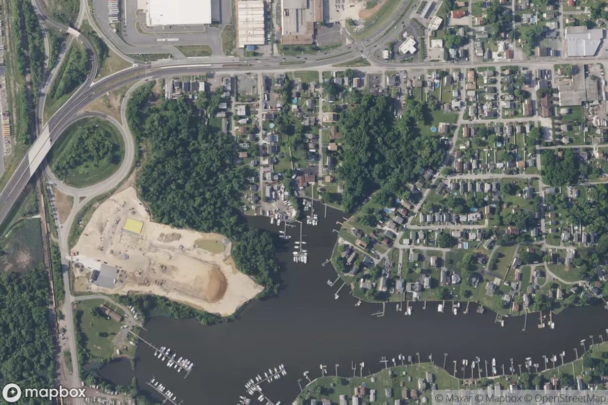 Satellite view of Marina at 39.2301, -76.4596