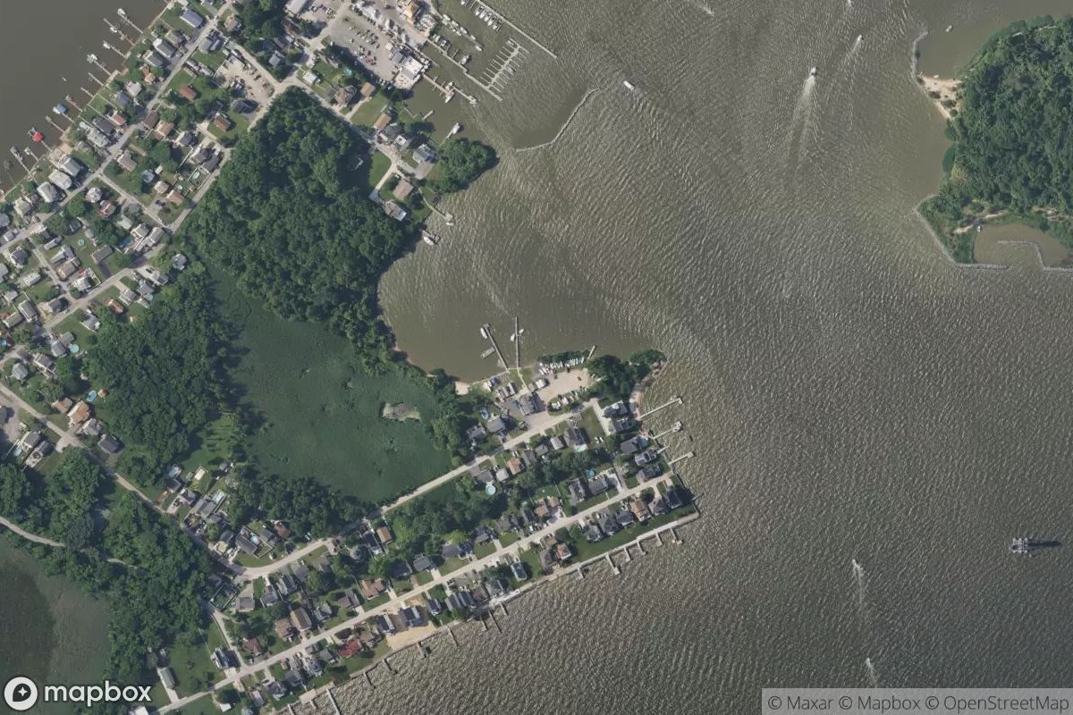 Satellite view of Marina at 39.2308, -76.4002