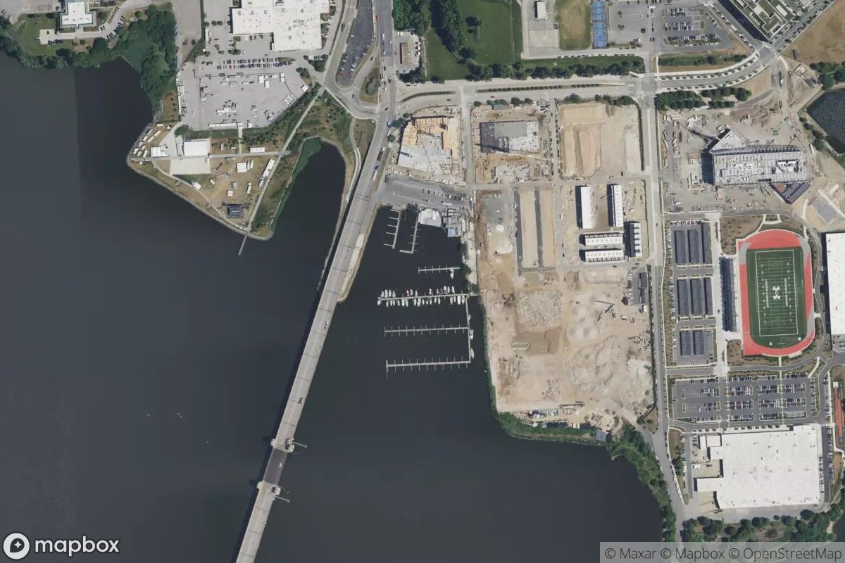 Satellite view of Marina at 39.2600, -76.6141