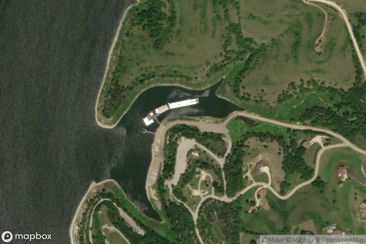 Satellite view of Marina at 39.2809, -96.5907