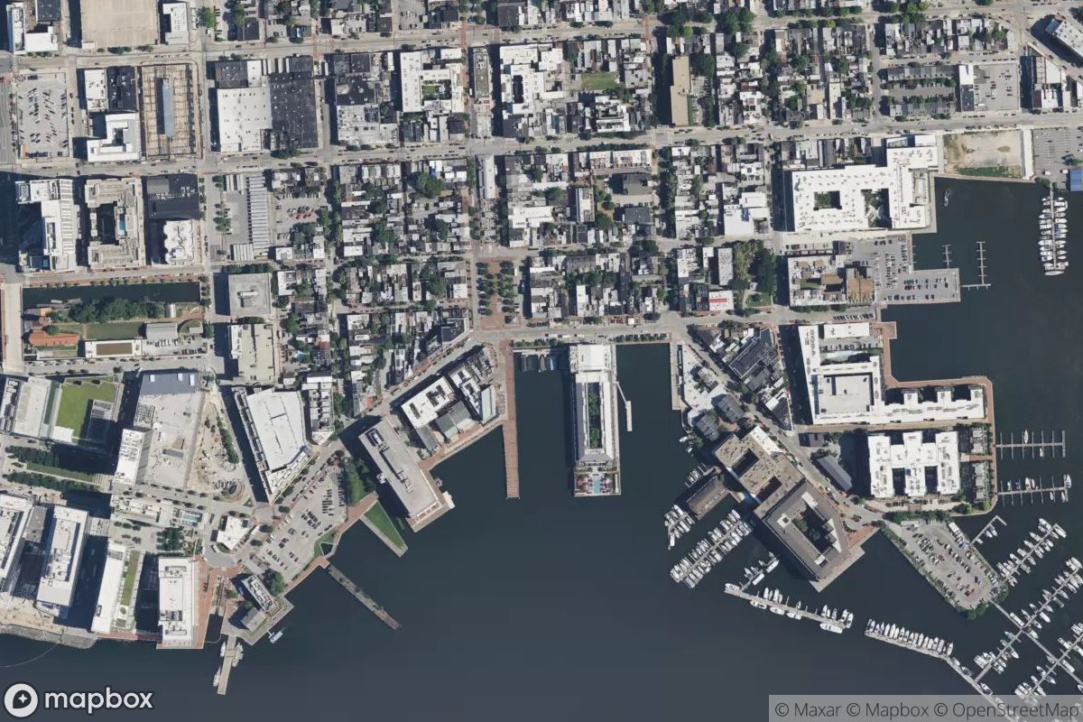 Satellite view of Marina at 39.2816, -76.5927