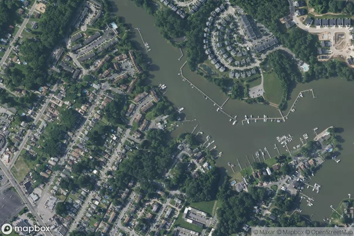 Satellite view of Marina at 39.3124, -76.4407