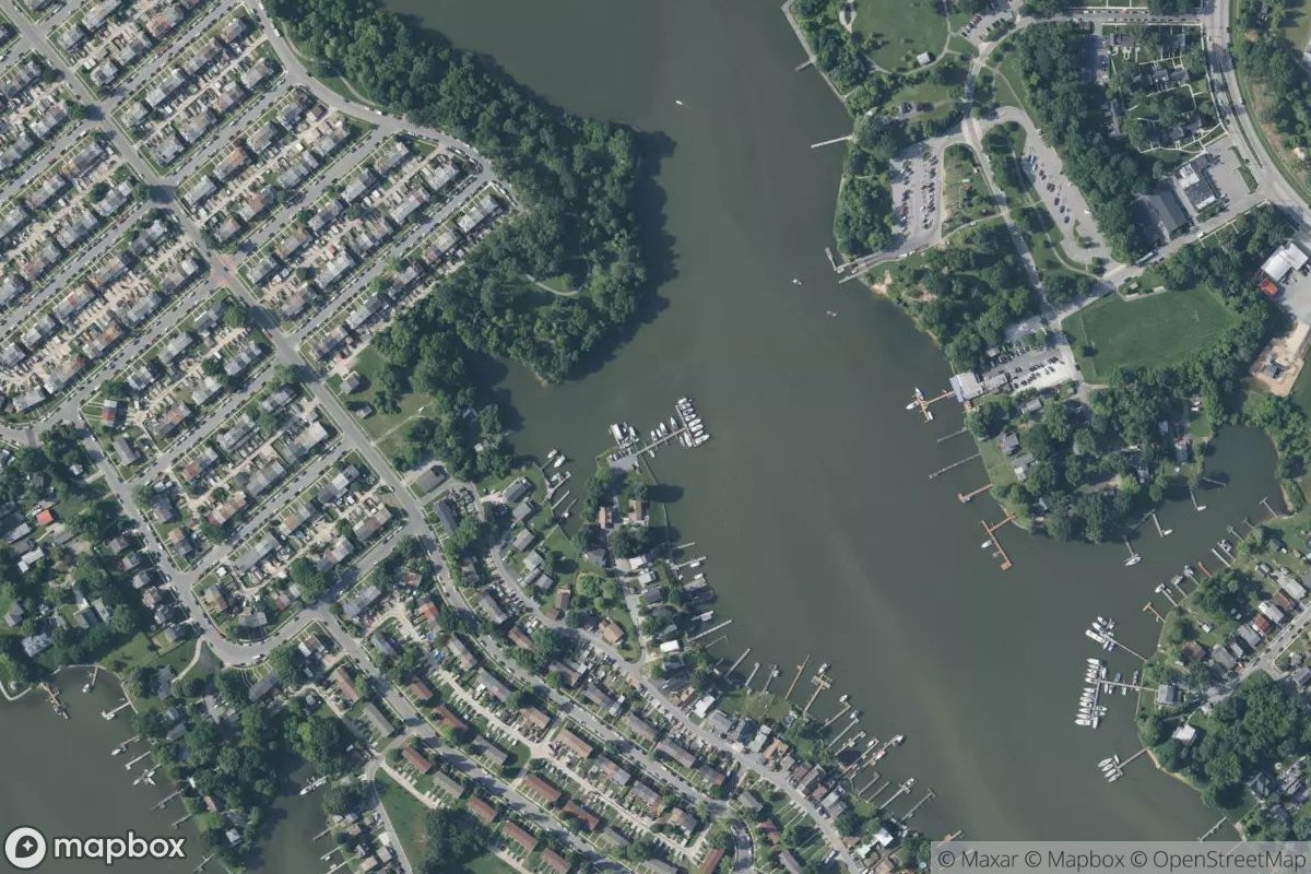 Satellite view of Marina at 39.3208, -76.4295