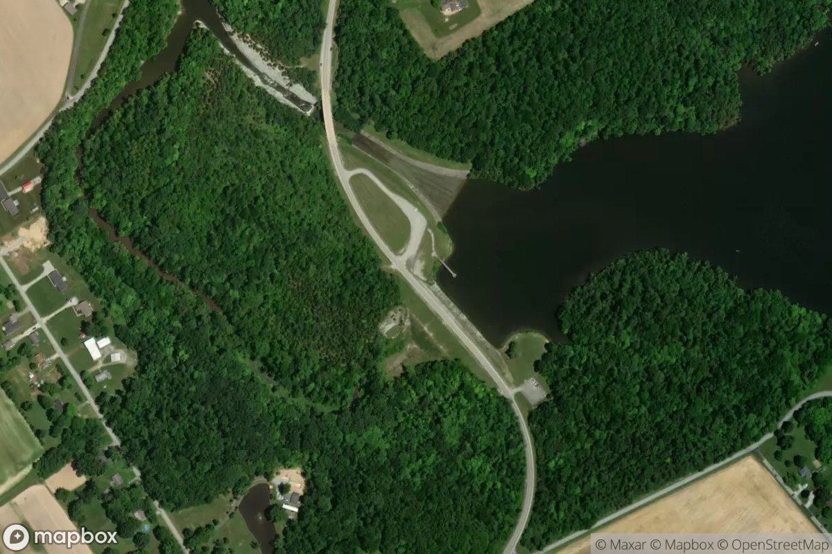 Satellite view of Marina at 39.3873, -83.9252