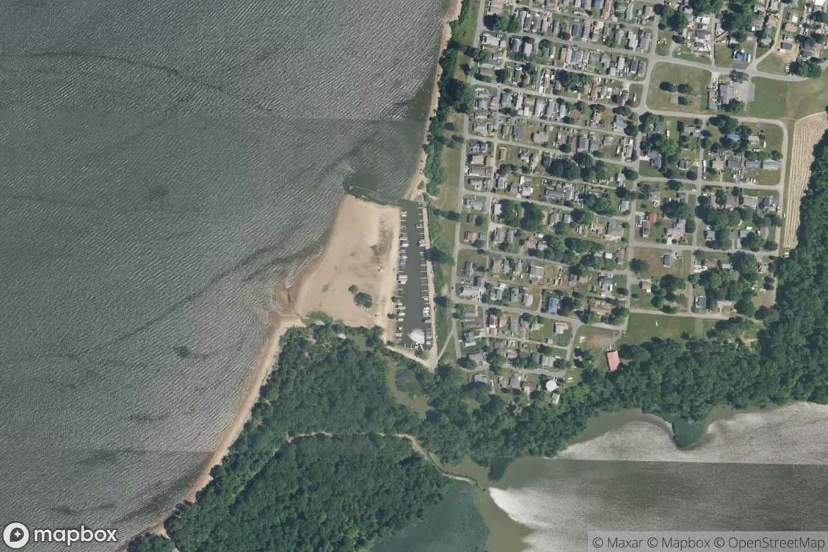 Satellite view of Marina at 39.4378, -75.9787