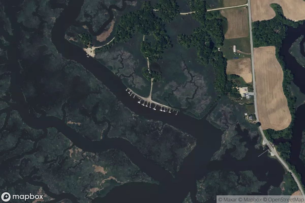 Satellite view of Marina at 39.4529, -75.4284