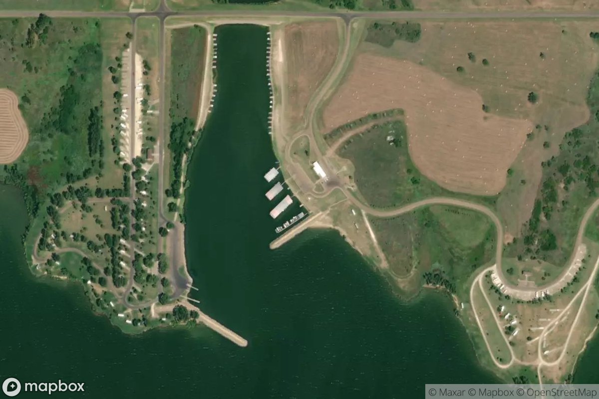 Satellite view of Marina at 39.5062, -98.3362