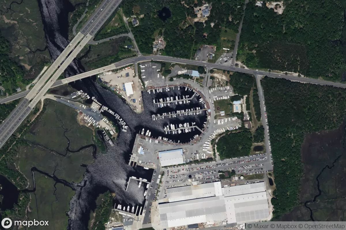 Satellite view of Marina at 39.5923, -74.4390