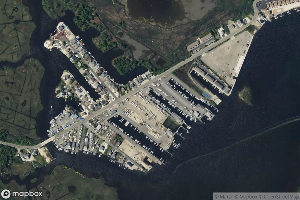 Satellite view of Marina at 39.7479, -74.1967