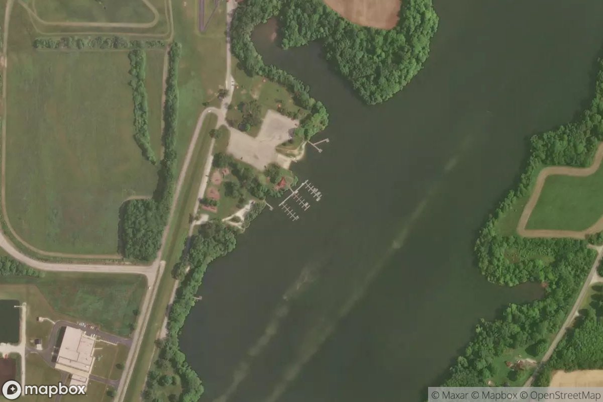 Satellite view of Marina at 39.8596, -84.8725