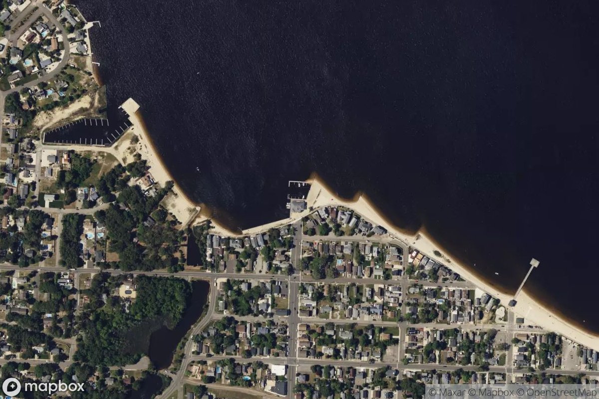 Satellite view of Marina at 39.9303, -74.1404