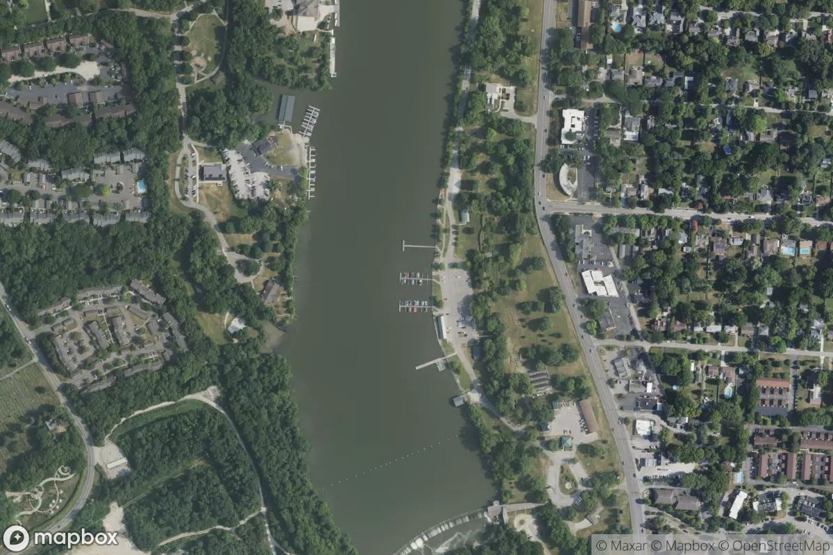 Satellite view of Marina at 40.0191, -83.0942