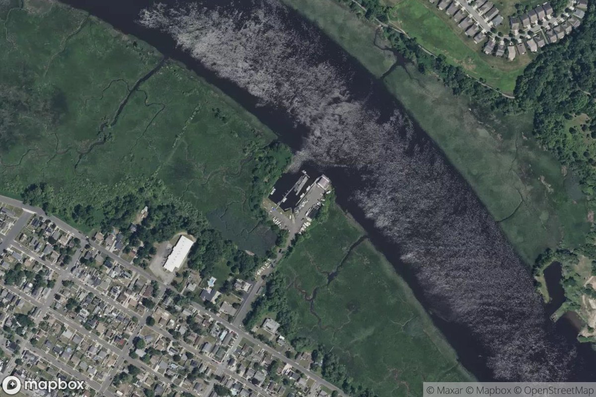 Satellite view of Marina at 40.0397, -74.9455