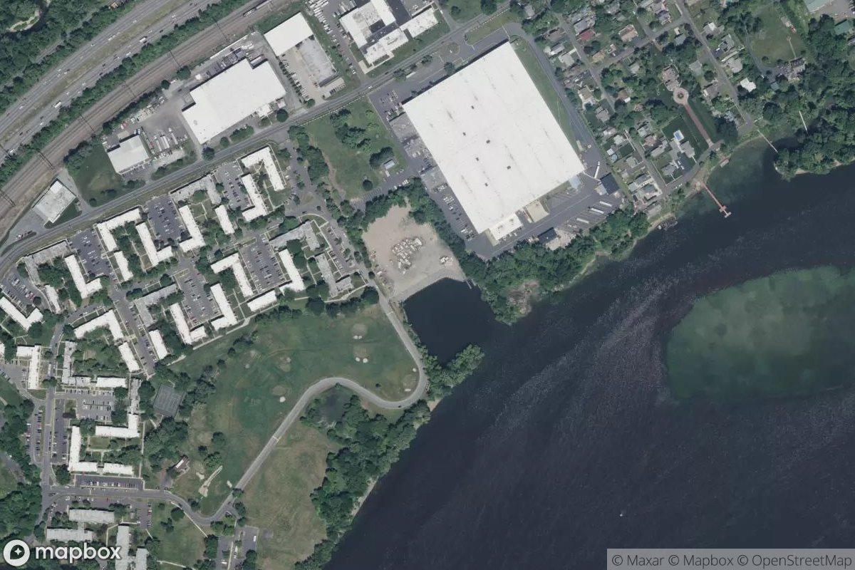 Satellite view of Marina at 40.0570, -74.9747