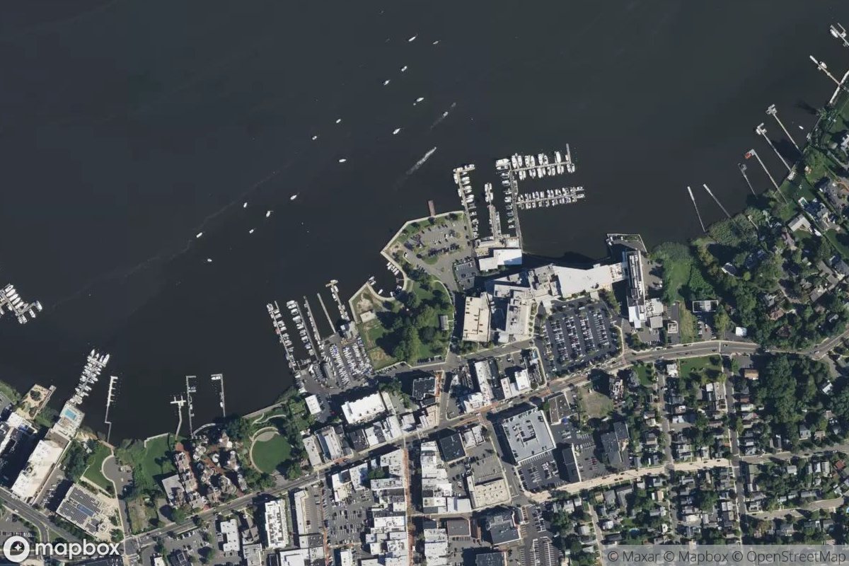 Satellite view of Marina at 40.3540, -74.0653