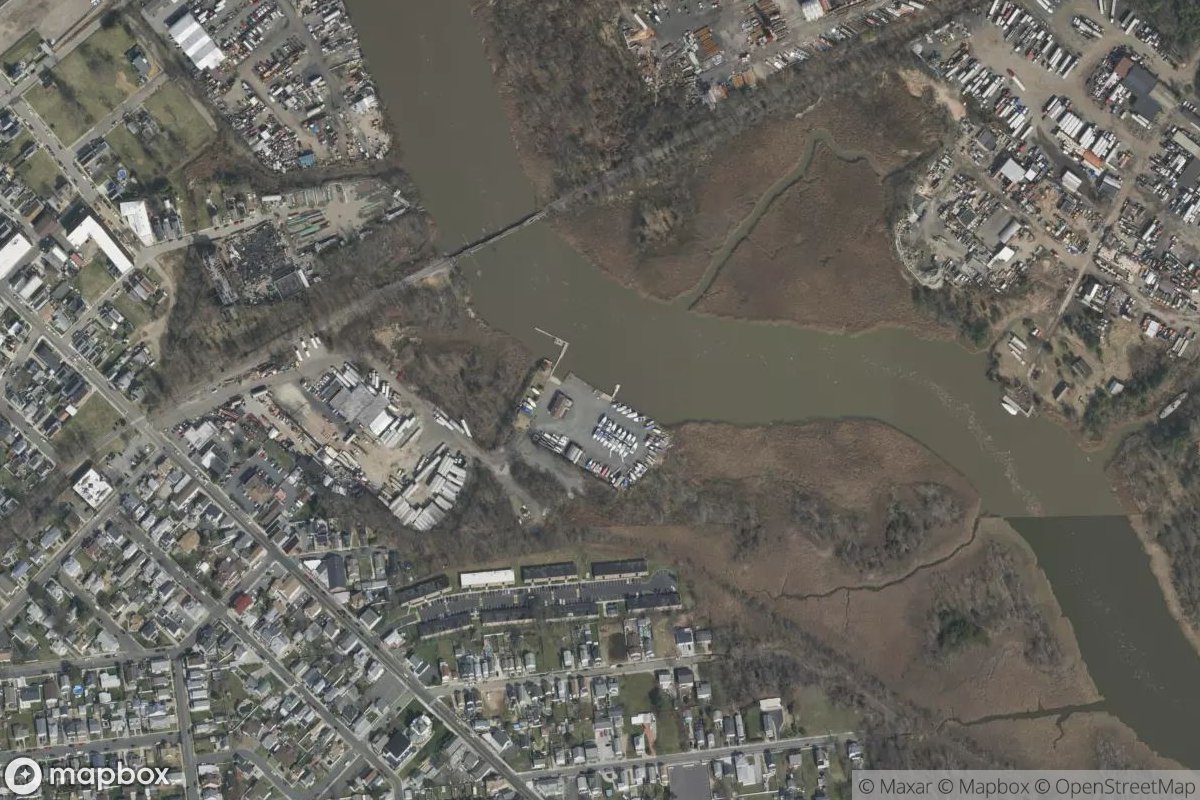 Satellite view of Marina at 40.4472, -74.3688
