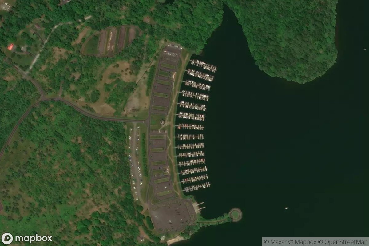 Satellite view of Marina at 40.4694, -75.2241