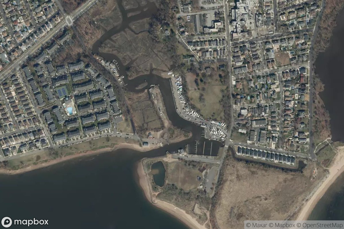 Satellite view of Marina at 40.5140, -74.1989