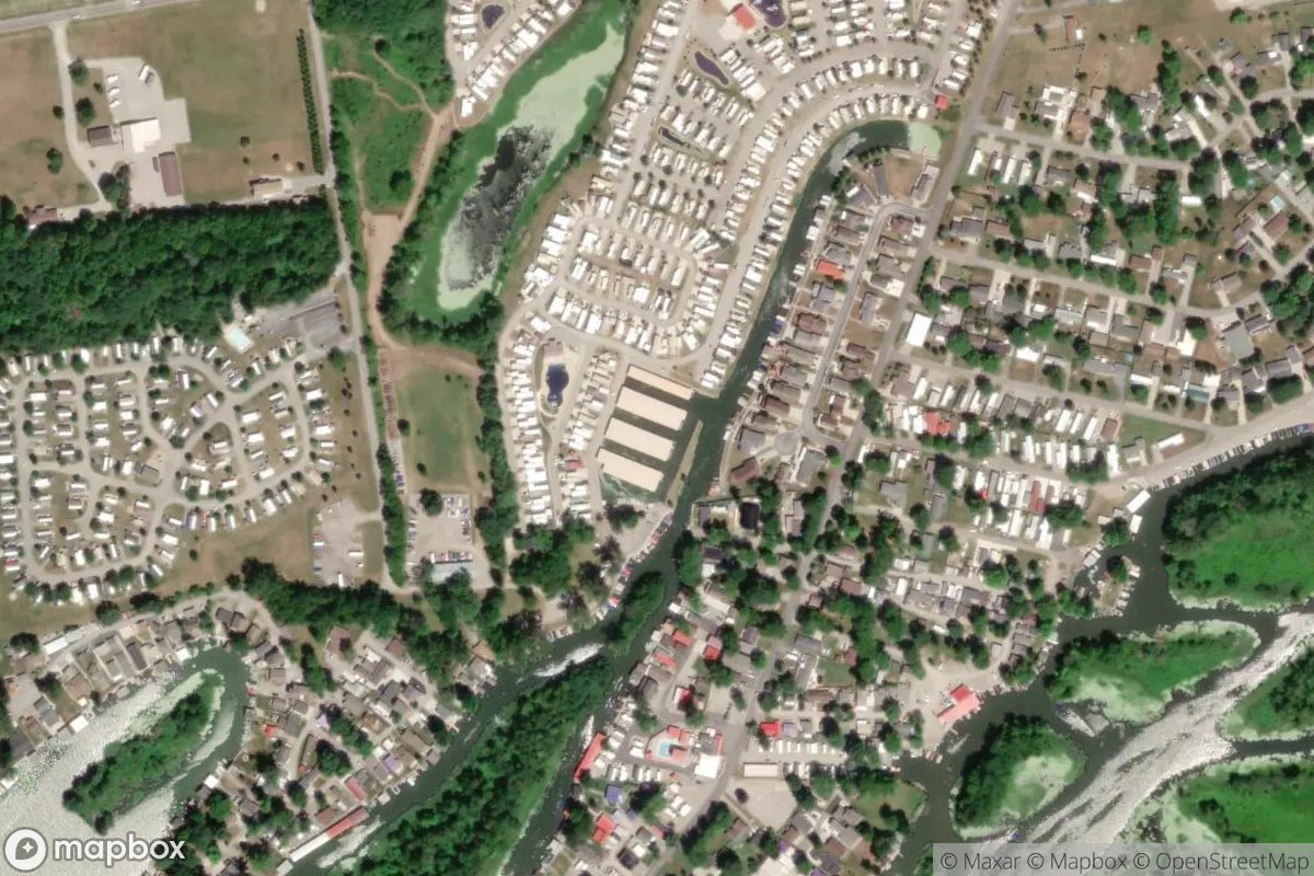 Satellite view of Marina at 40.5205, -83.8661