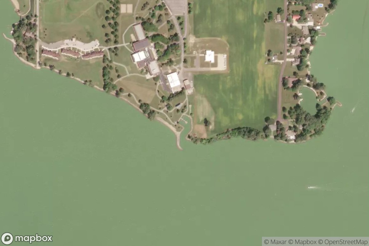 Satellite view of Marina at 40.5440, -84.5077