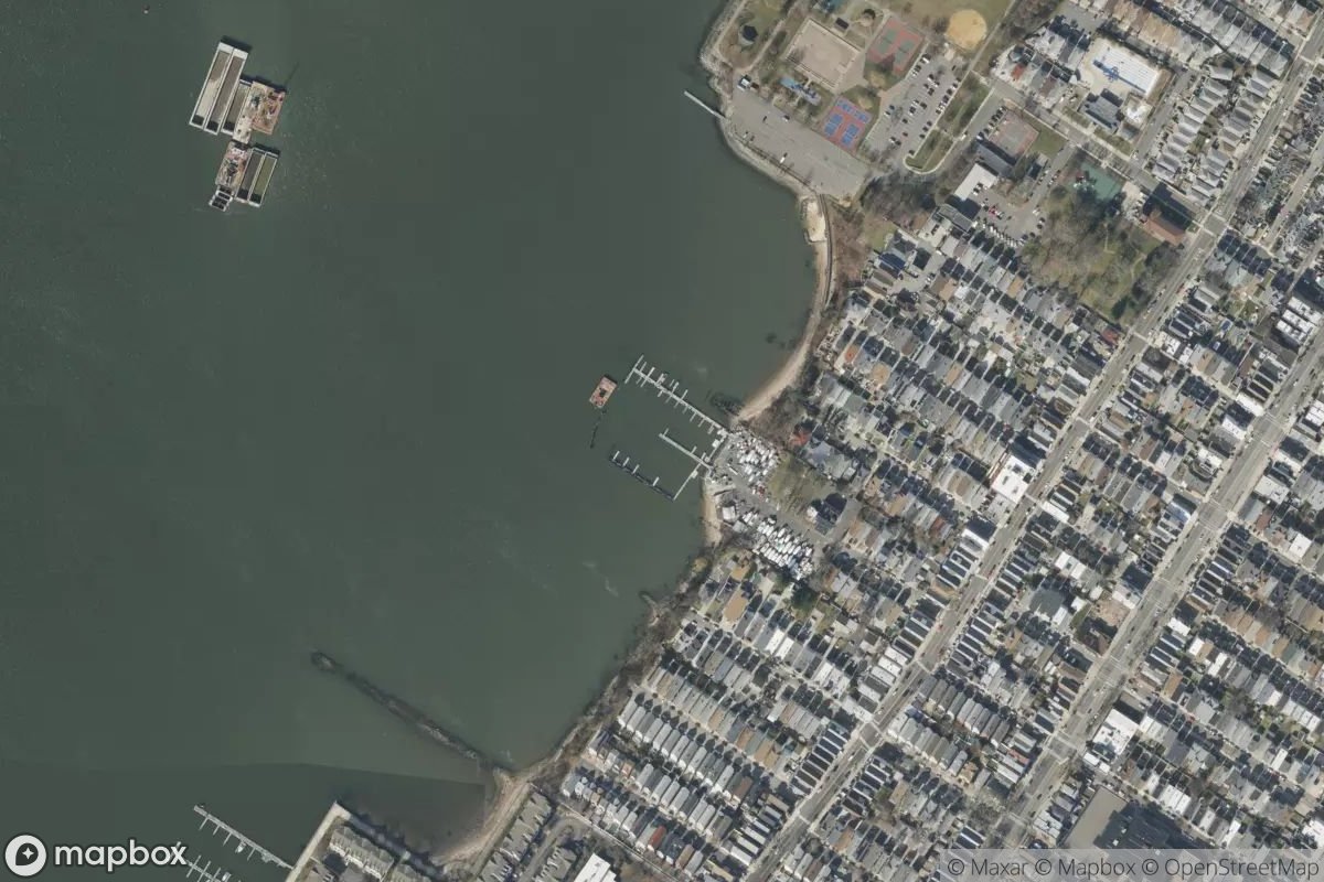 Satellite view of Marina at 40.6604, -74.1337