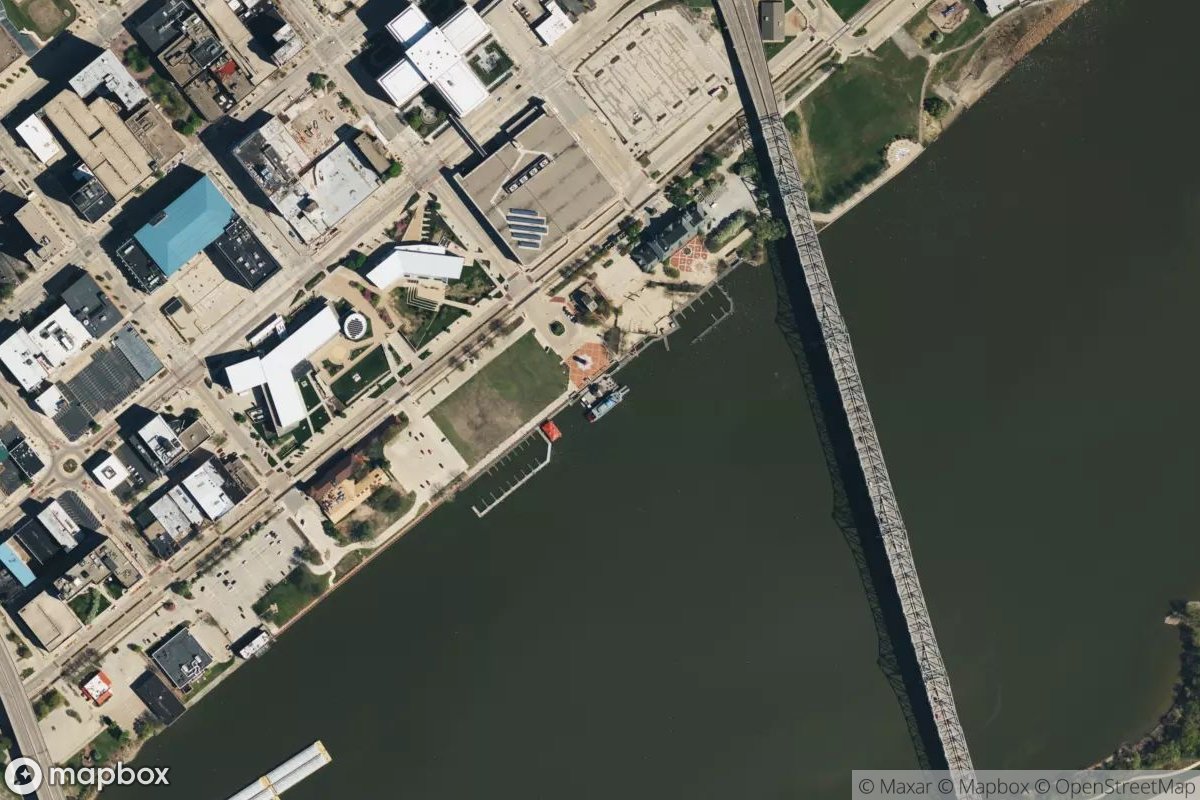 Satellite view of Marina at 40.6890, -89.5867