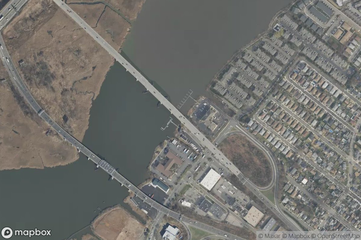 Satellite view of Marina at 40.7999, -74.0660